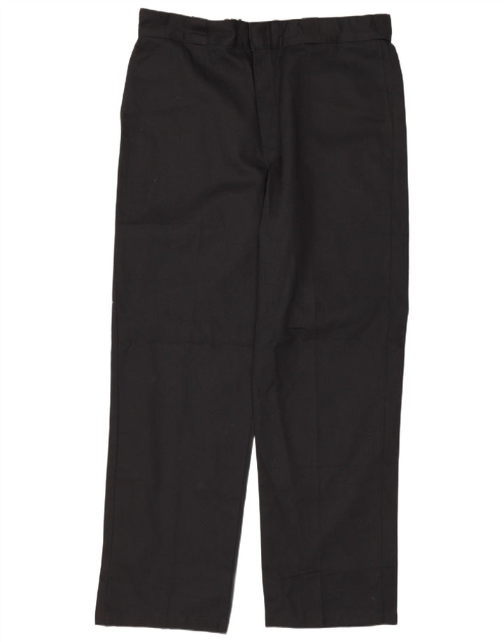 DICKIES Herren 874 Original Fit Straight Chino Hose W36 L32 Schwarz