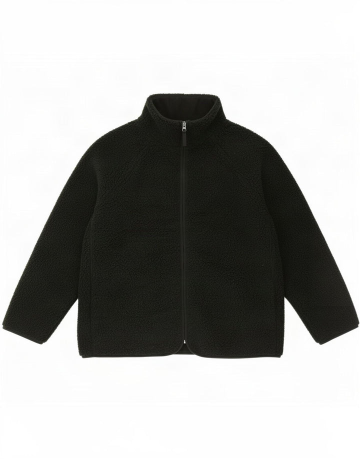 Marks & Spencer Damen Fleecejacke UK 14 Large Grün Polyester