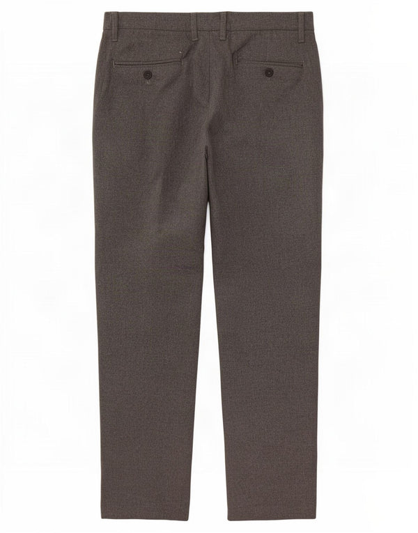 Zara Herren Pegged Chino Hose EU 44 Large W34 L28 Grau