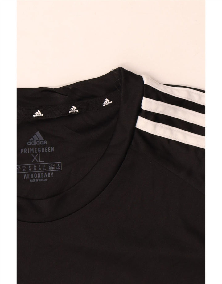 Adidas Herren Aeroready T-Shirt Top XL Schwarz Polyester