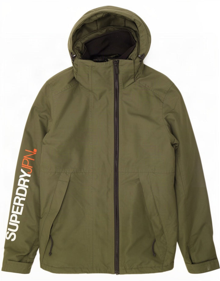 Superdry Herren Windyachter Graphic Windjacke UK 38 Mittelgrün