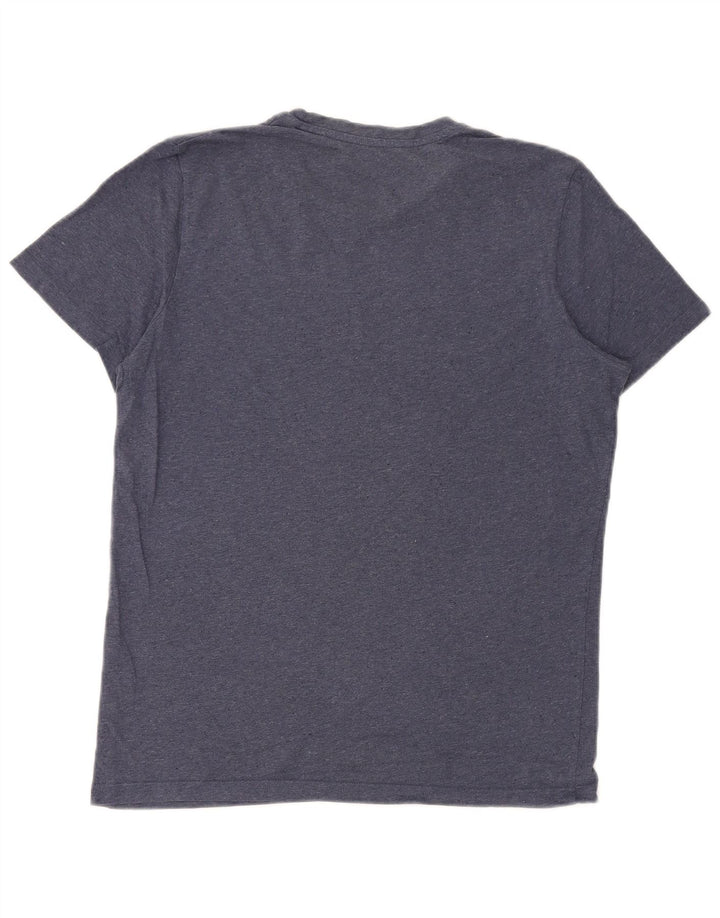 Jack & Jones Herren-T-Shirt mit Grafik, mittlere Marineblau-Baumwolle