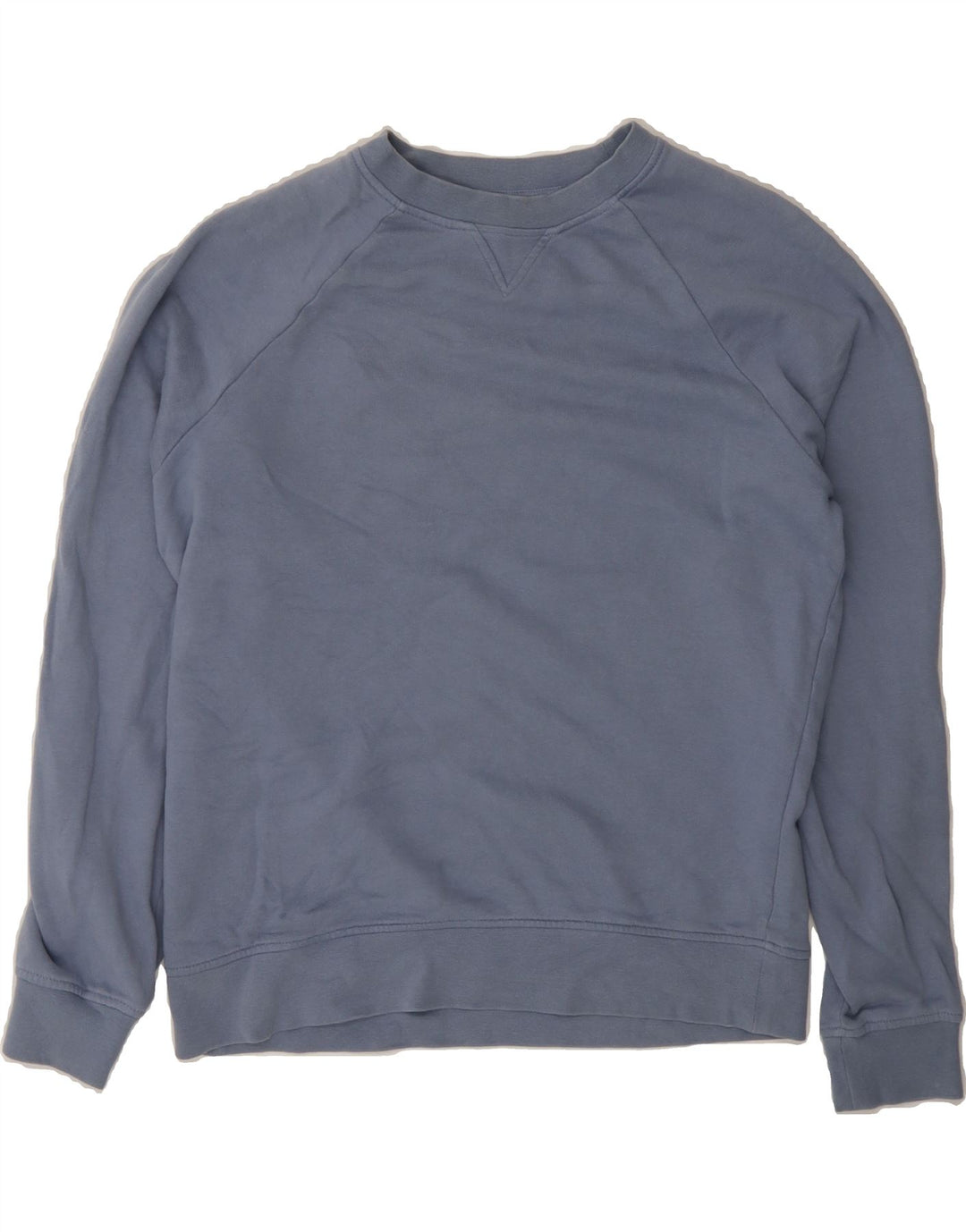 COS Womens Oversized Sweatshirt Jumper UK 6 XS Blue Cotton Vintage Cos and Second-Hand Cos from Messina Hembry 