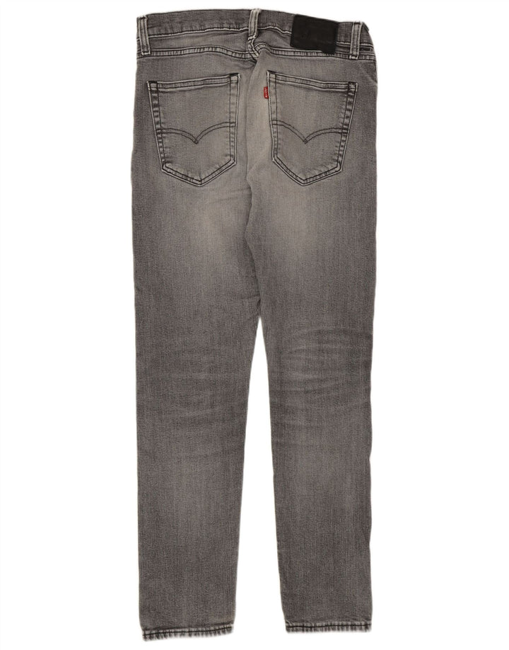 Levi's Herren Slim Jeans W32 L32 Graue Baumwolle