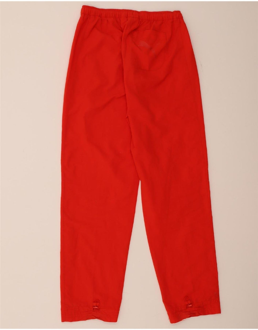 PUMA Boys Tracksuit Trousers 15-16 Years  Red Polyester Vintage Puma and Second-Hand Puma from Messina Hembry 