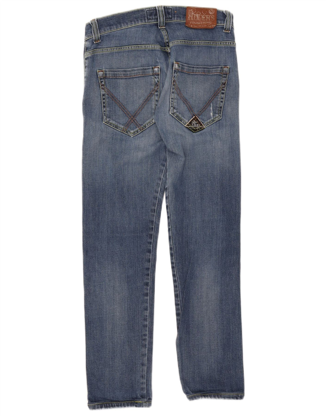 Roy Rogers Herren Slim Jeans W32 L30 Blaue Baumwolle