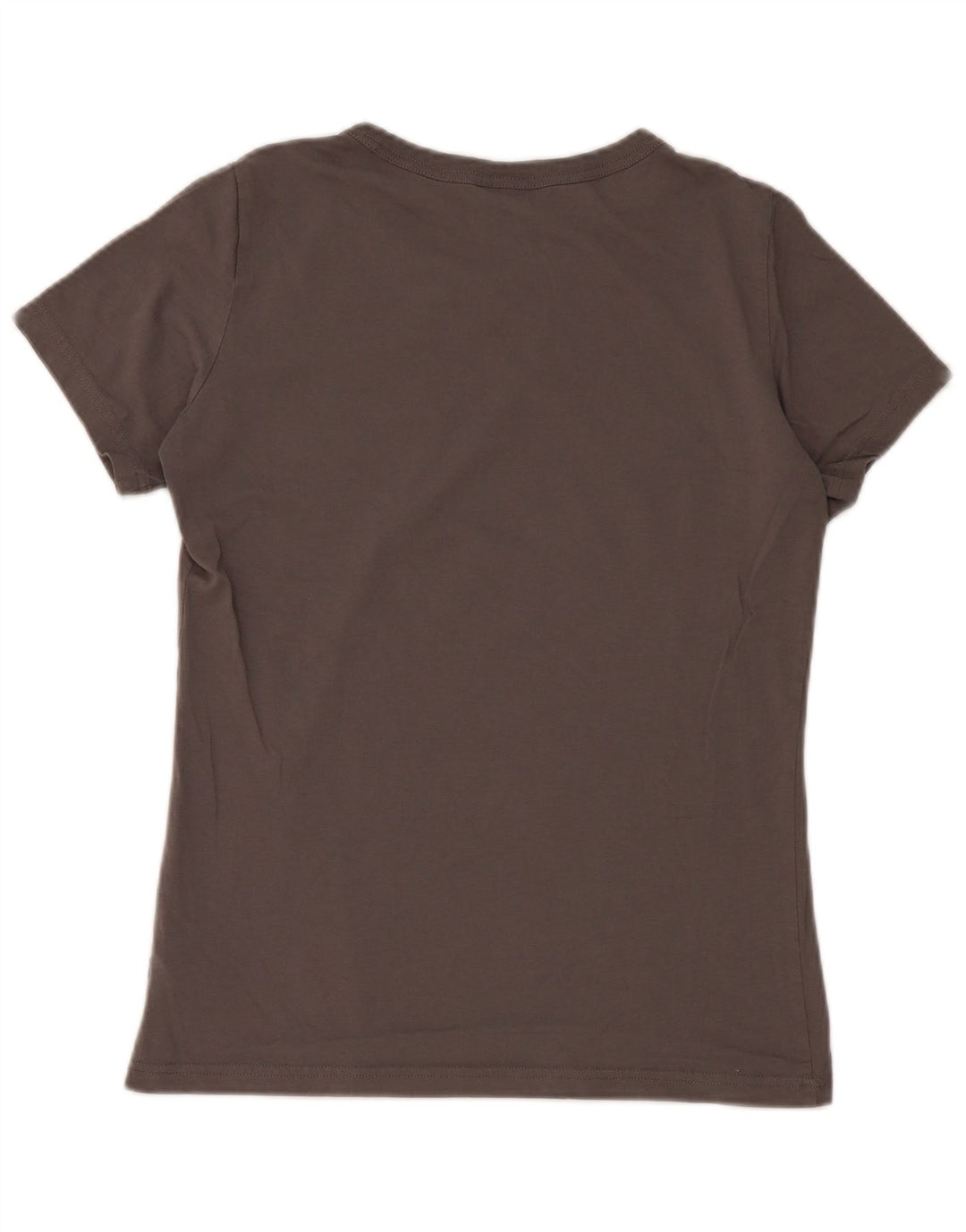 G-Star Damen Grafik-T-Shirt-Oberteil UK 12 Mittelgraue Baumwolle