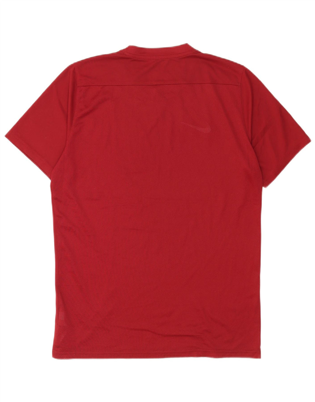 Nike Herren Dri Fit T-Shirt Top Large Burgund Polyester