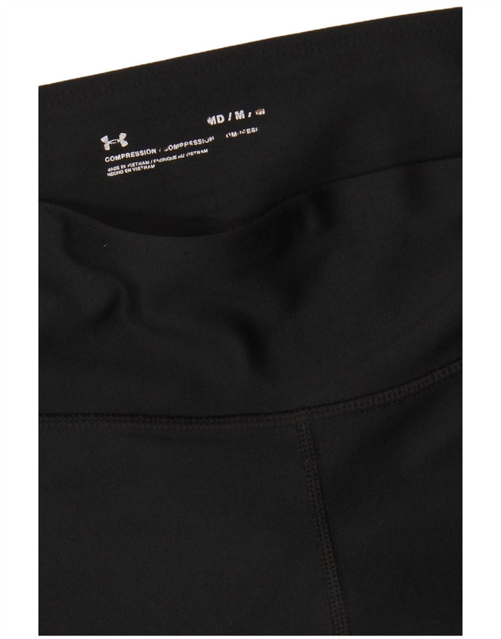 Under Armour Damen Graphic Leggings UK 12 Medium Schwarz