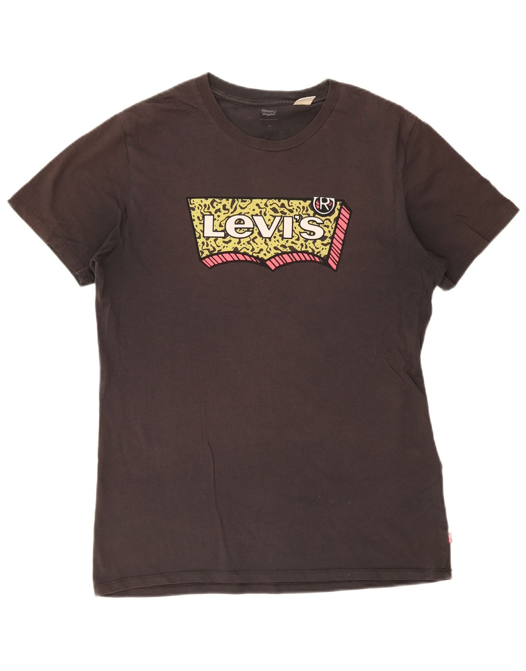 Levi's Herren-T-Shirt mit Grafik, mittelgraue Baumwolle