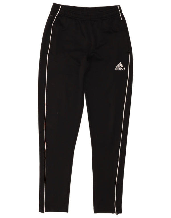 Adidas Jungen Climalite Trainingshose 13–14 Jahre, schwarzes Polyester