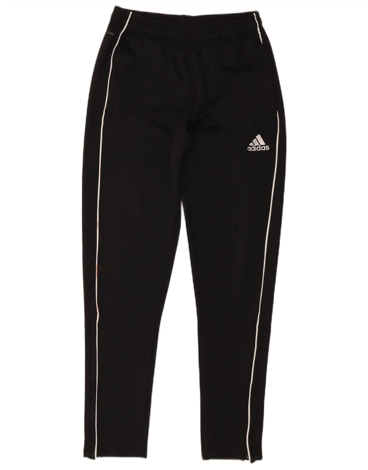 Adidas Jungen Climalite Trainingshose 13–14 Jahre, schwarzes Polyester
