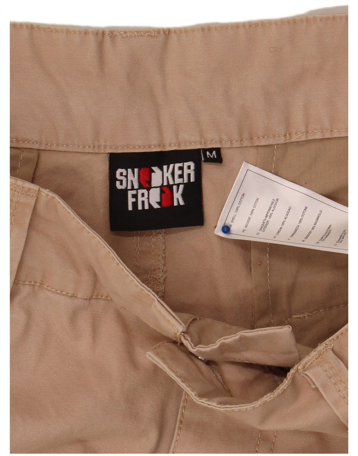 SNEAKER FREAK Herren Cargoshorts Medium W32 Beige Baumwolle