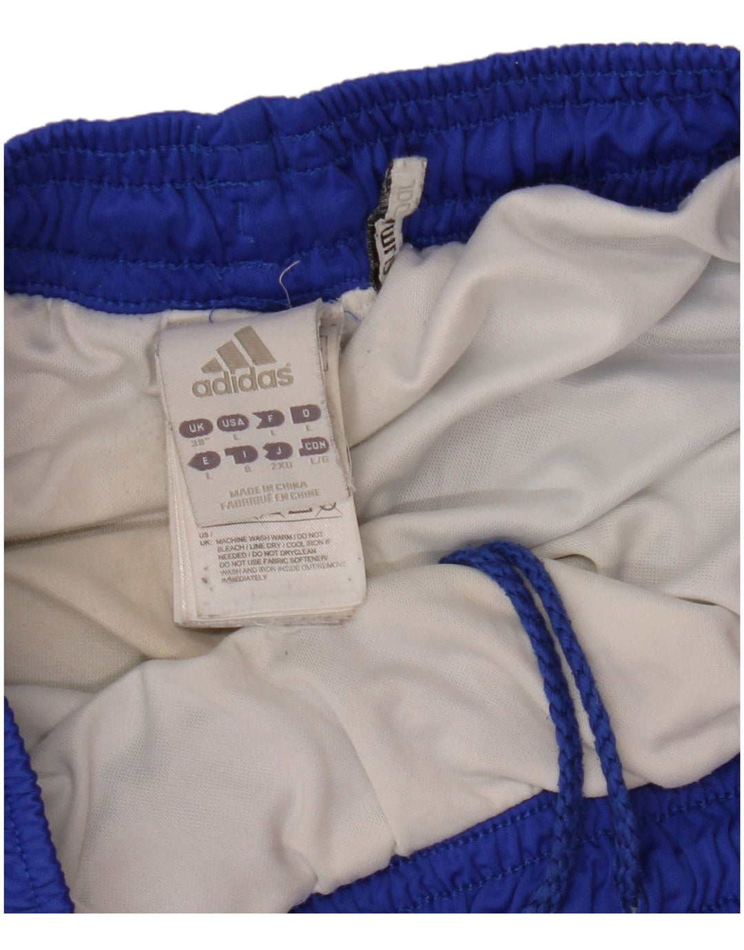 ADIDAS Herren Climacool Sportshorts, großes blaues Farbblock-Polyester