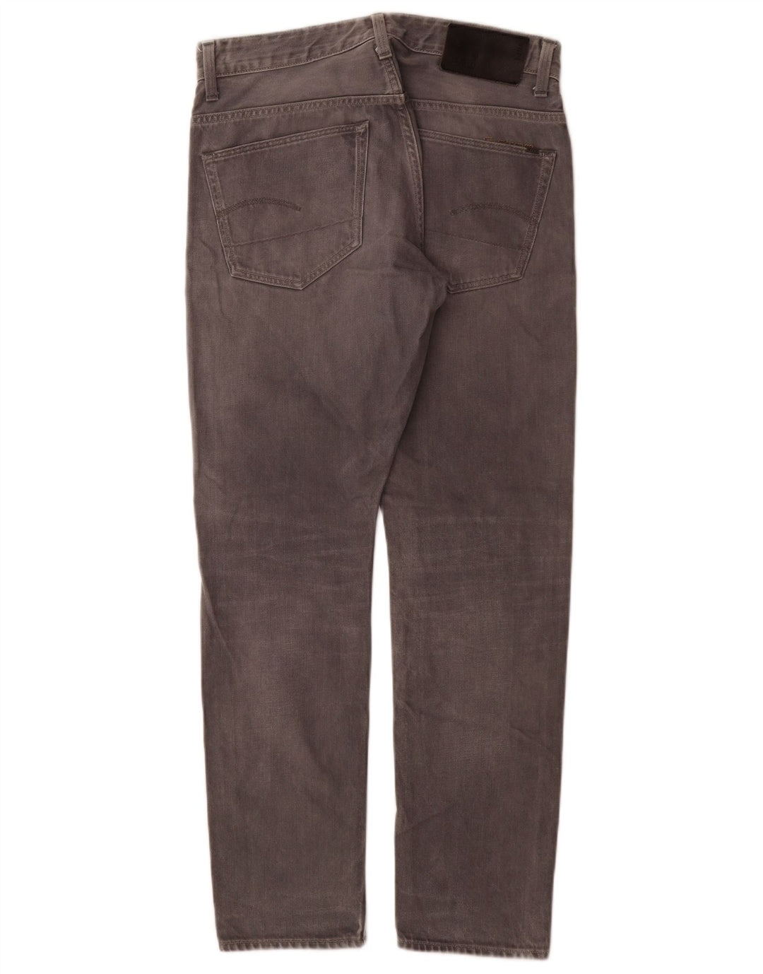G-Star Herren 3301 Tapered Jeans W32 L32 Graue Baumwolle