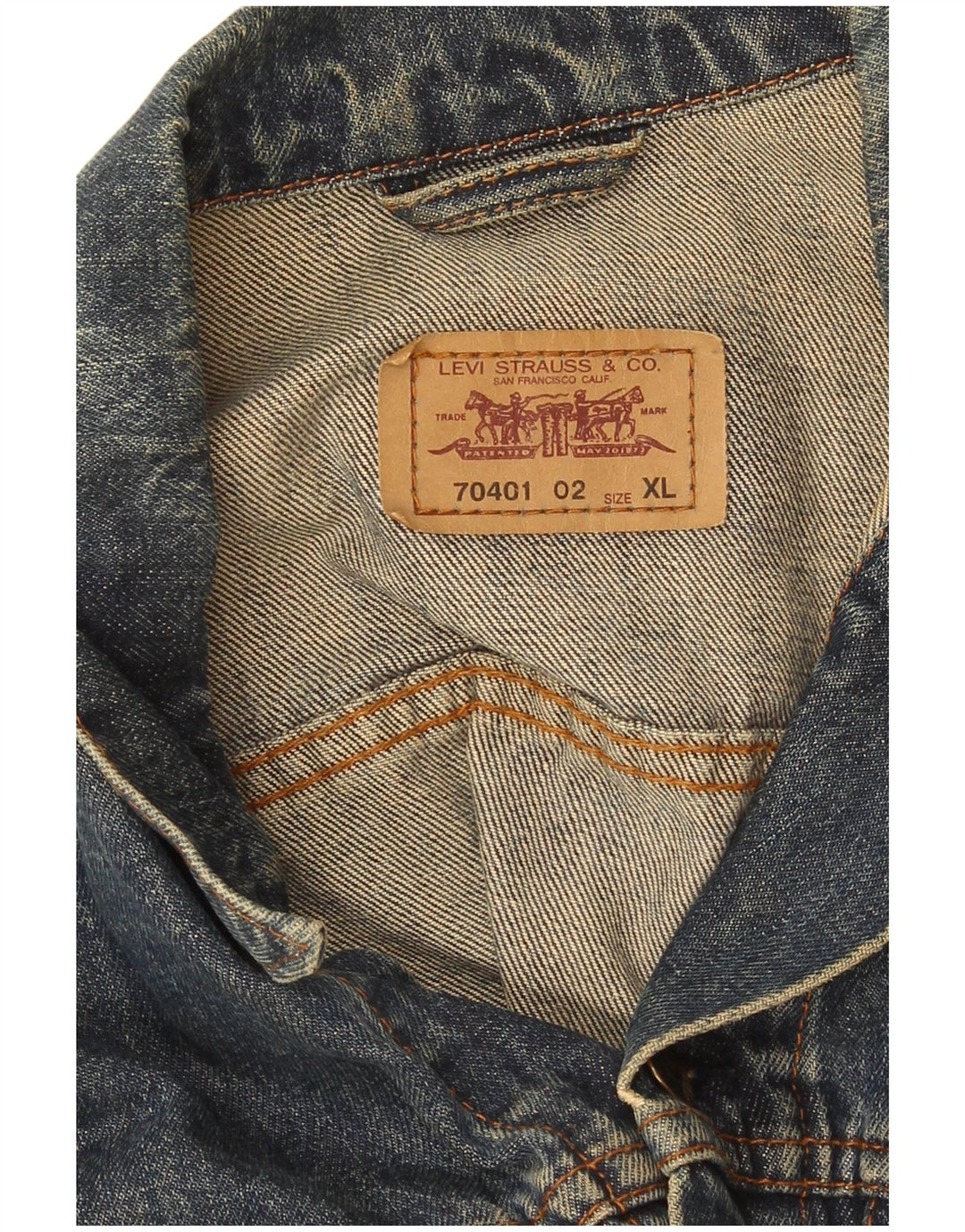 Levi's Damen Jeansjacke UK 18 XL Blau