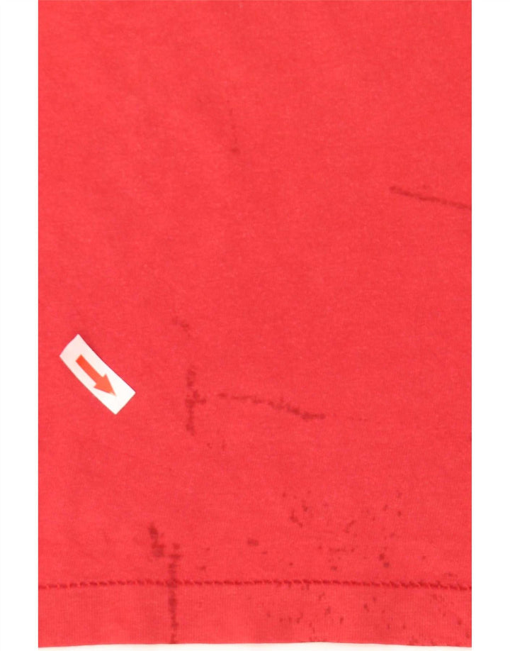 Levi's Herren-T-Shirt mit Grafik, XL, rote Baumwolle