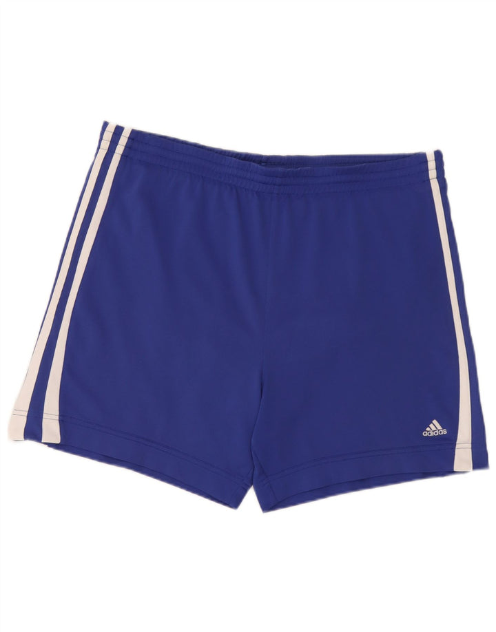 Adidas Herren Sport Shorts XL Blau Polyester