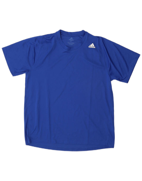 Adidas Herren Aeroready T-Shirt Top XL Blau Polyester