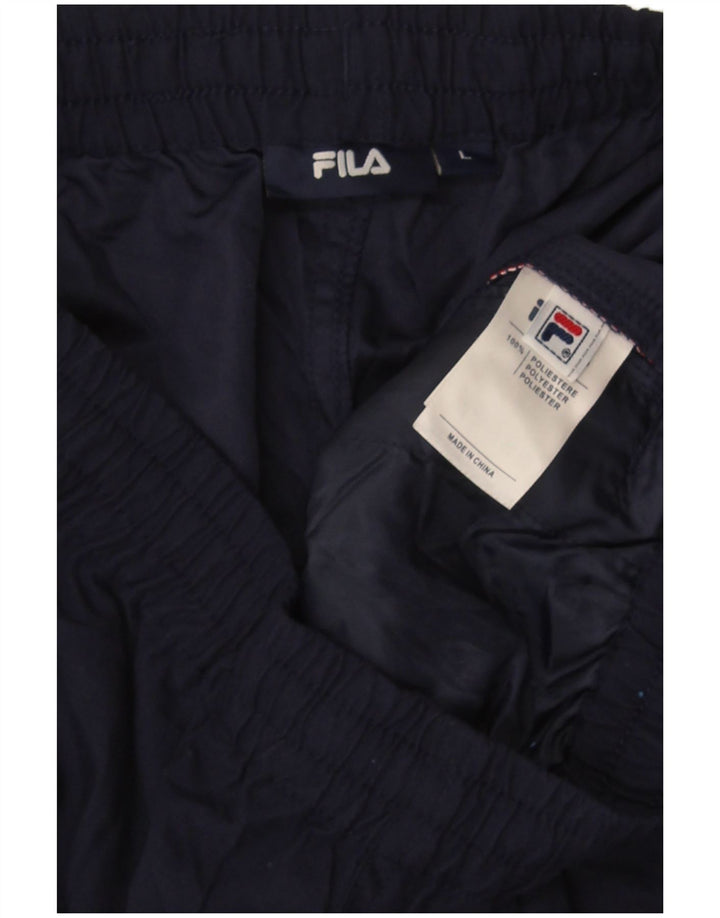 Fila Herren-Sportshorts, groß, marineblau, Polyester