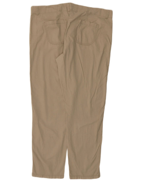 Gerade Chino-Hose für Damen von Marks & Spencer, Gr. 16, Größe L, W36, L29, Beige