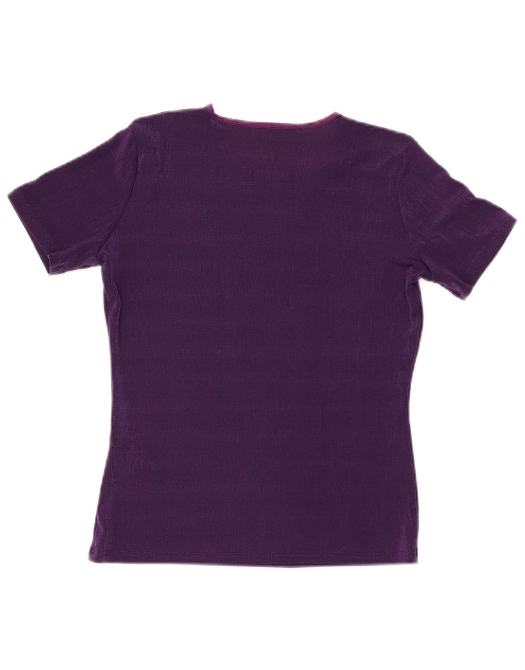 ST. BERNARD Damen T-Shirt Top UK 14 Large Lila Polyester