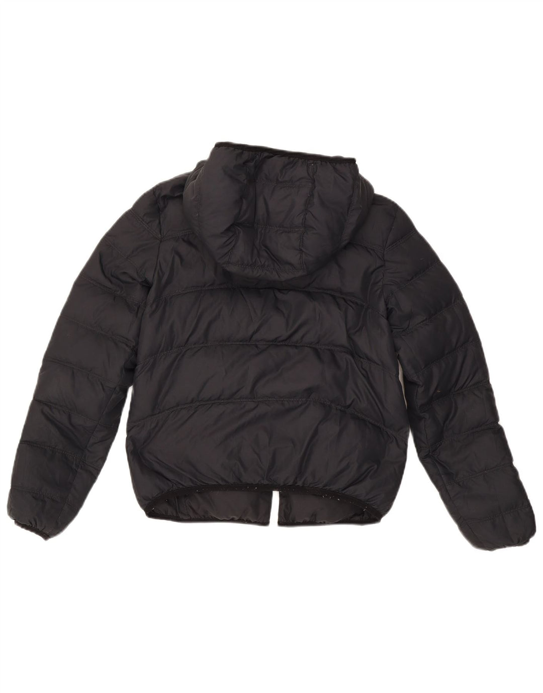 Nike Damen Übergroße, wendbare, wattierte Jacke mit Kapuze, UK 6, XS, Schwarz