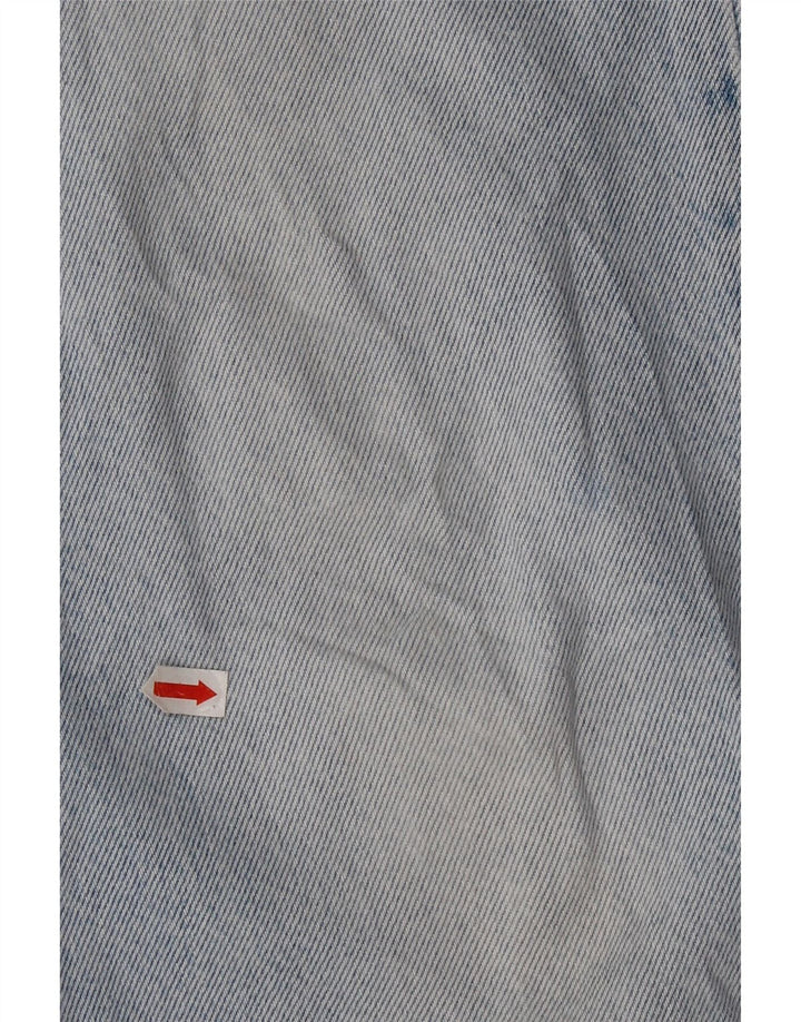 Levi's Damen Ribcage Straight Jeans W25 L29 Blaue Baumwolle