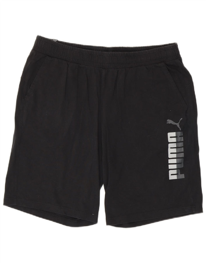 Puma Herren Graphic Sport Shorts XL Schwarz