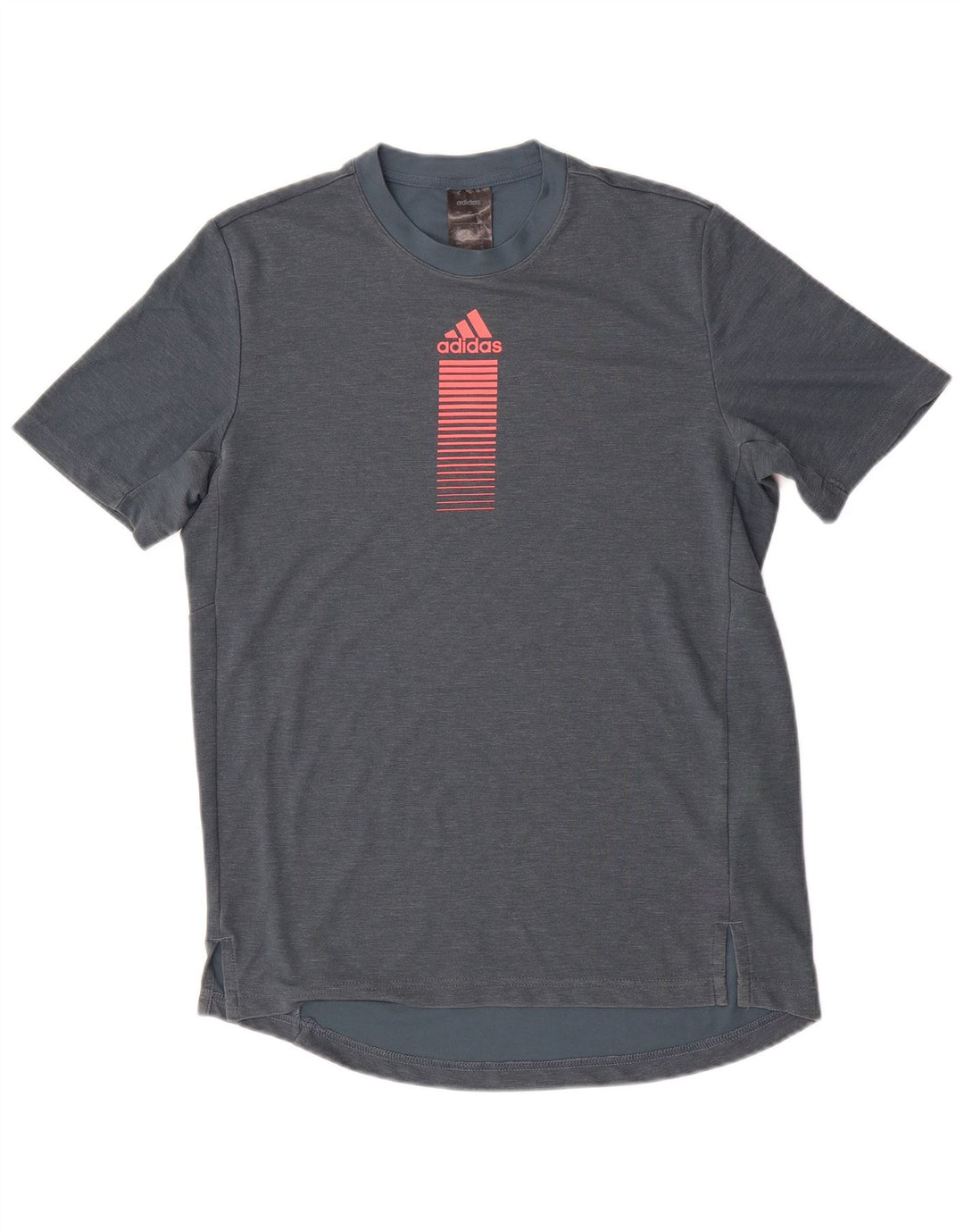 Adidas Herren Grafik T-Shirt Top Small Marineblau Polyester