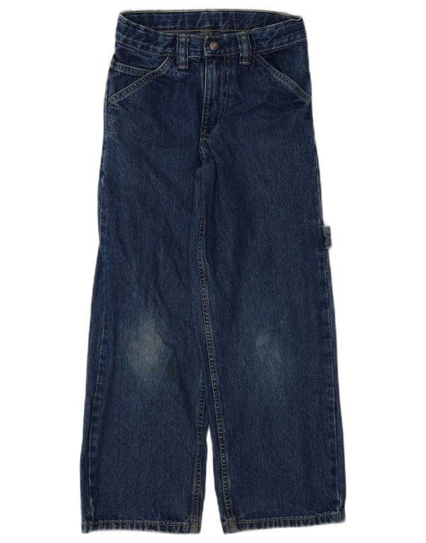 LEE Jungen-Jeans mit weitem Bein, 7–8 Jahre, W24, L23, Blau