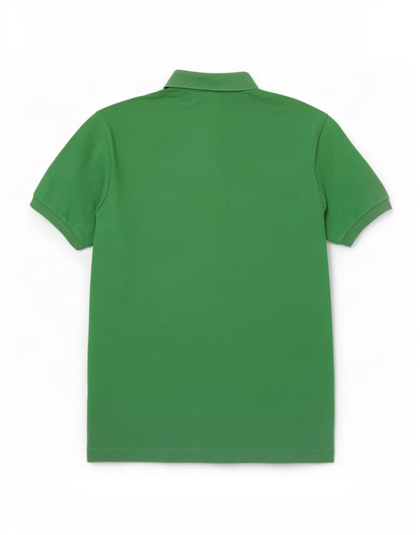 Lacoste Herren Poloshirt Größe 7 2XL Grüne Baumwolle