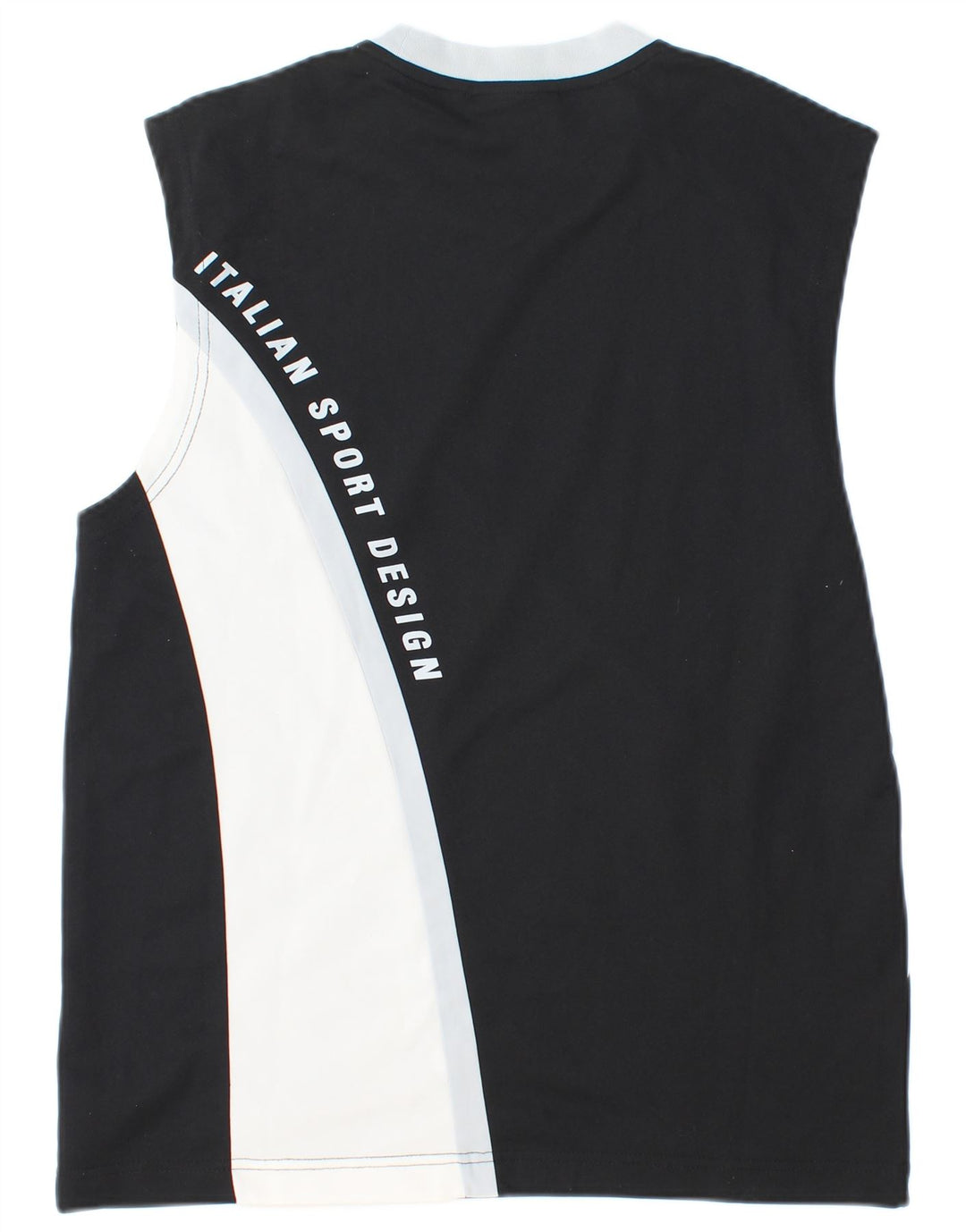 Lotto Herren-Weste mit Grafik, mittelgroß, Schwarz, Farbblock