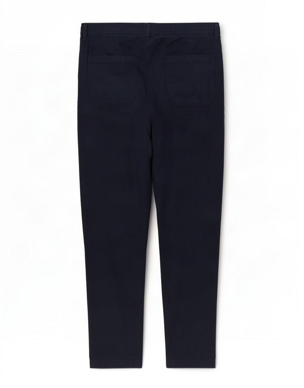 Marks & Spencer Damen Slim Freizeithose UK 14 Large W34 L26 Marineblau