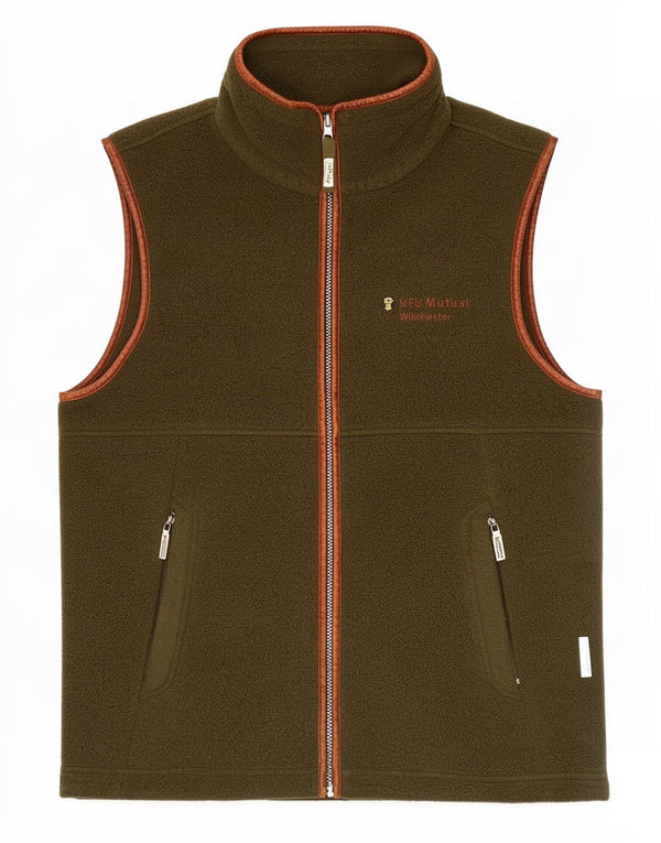 Schöffel Herren Fleeceweste UK 40 Large Khaki Polyester