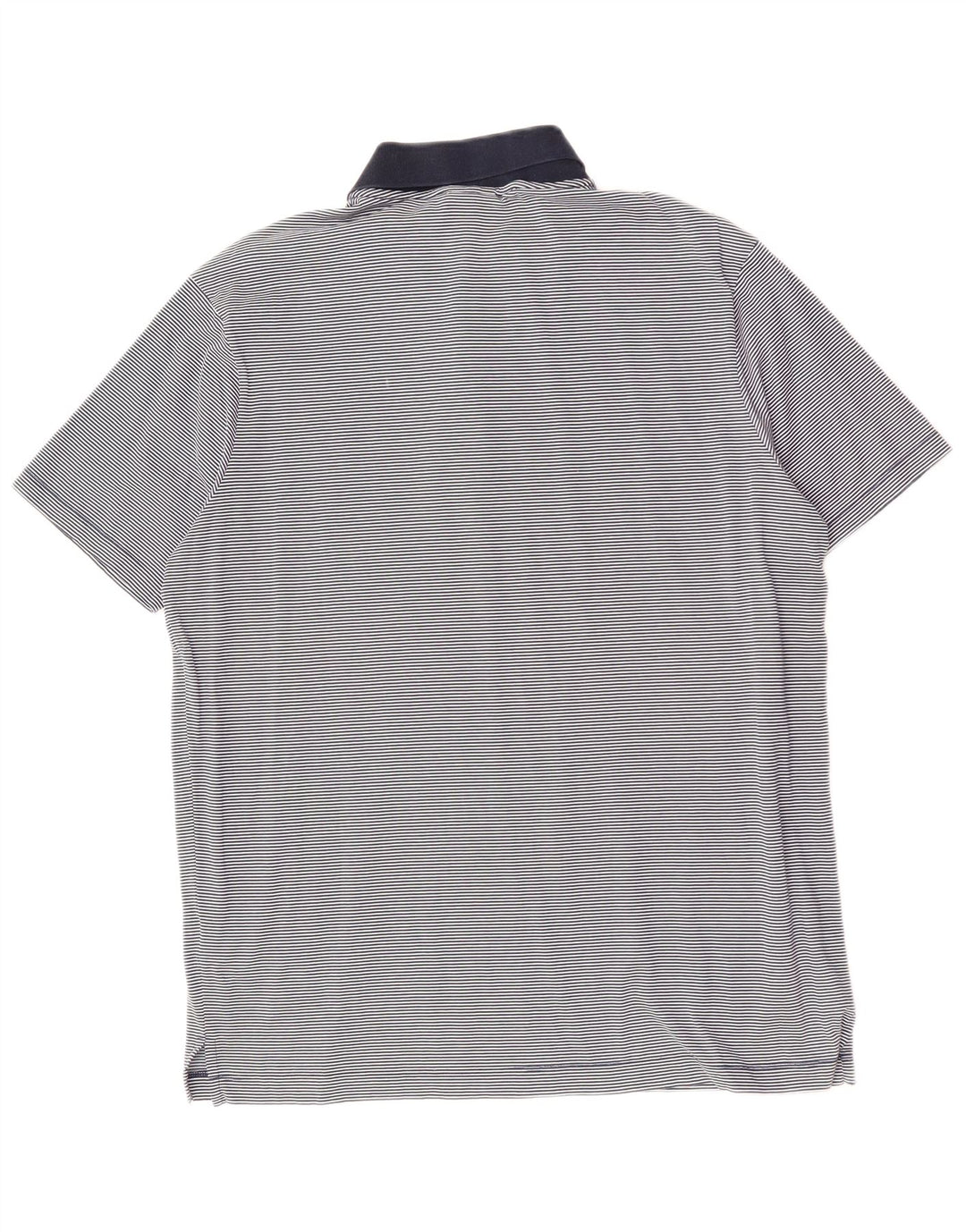 PAUL & SHARK Herren-Poloshirt, groß, marineblau, Nadelstreifen-Baumwolle