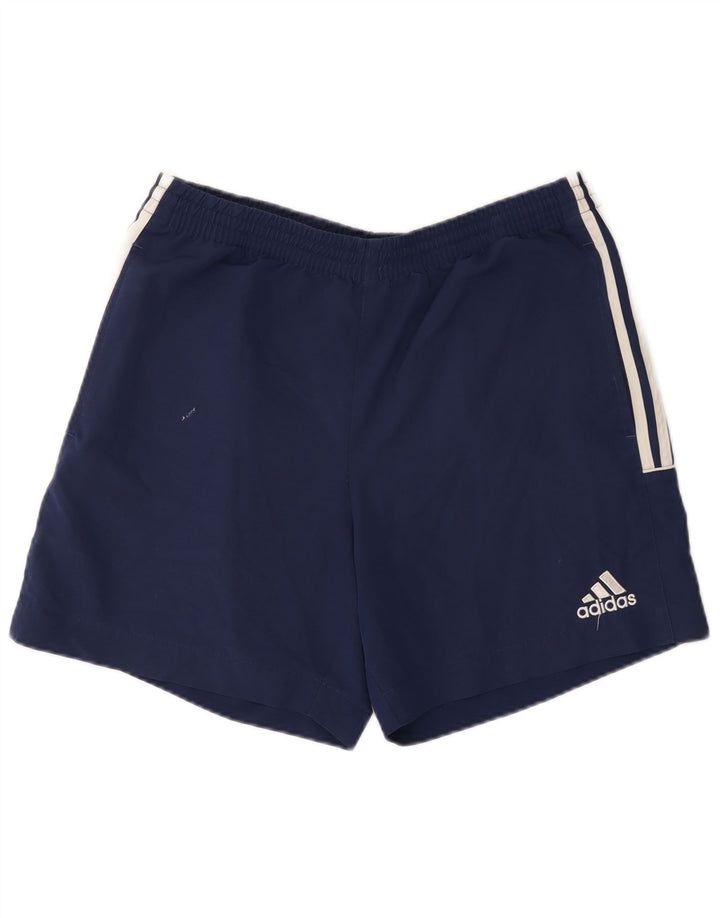 Adidas Herren-Sportshorts, groß, marineblau, Polyester