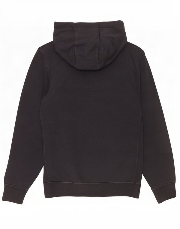 Nike Mens Graphic Hoodie Jumper Small Black Cotton