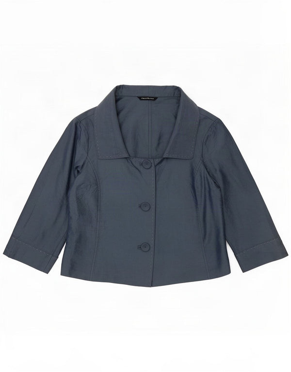Penny Black Damen Bolero-Top mit 3/4-Ärmeln, UK 12 Mittelblau