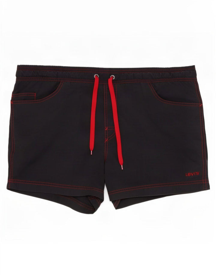 Levi's Herren-Badeshorts, groß, graues Polyester
