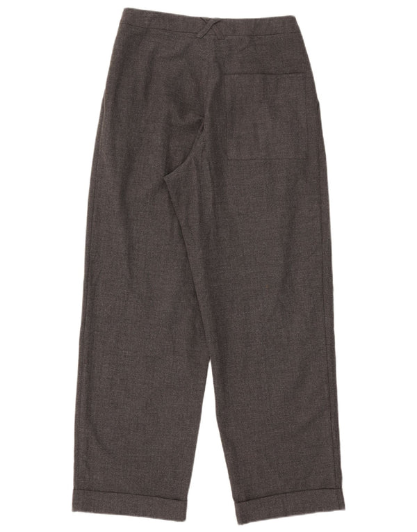 Topshop Damen Pegged Chino Hose UK 6 XS W26 L27 Grau Polyester