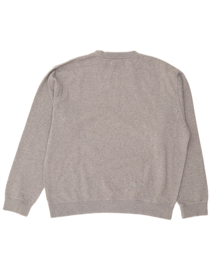 Fila Herren Grafik-Sweatshirt-Pullover XL Grau meliert