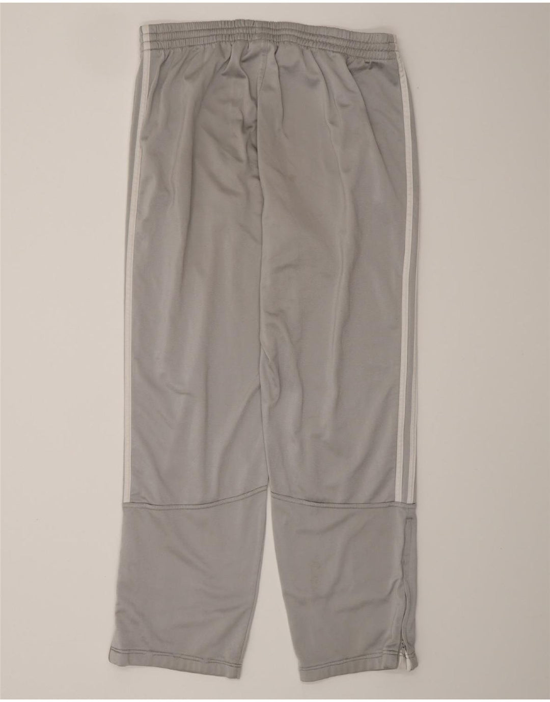 ADIDAS Herren-Trainingshose, UK 40/42, mittelgraues Polyester