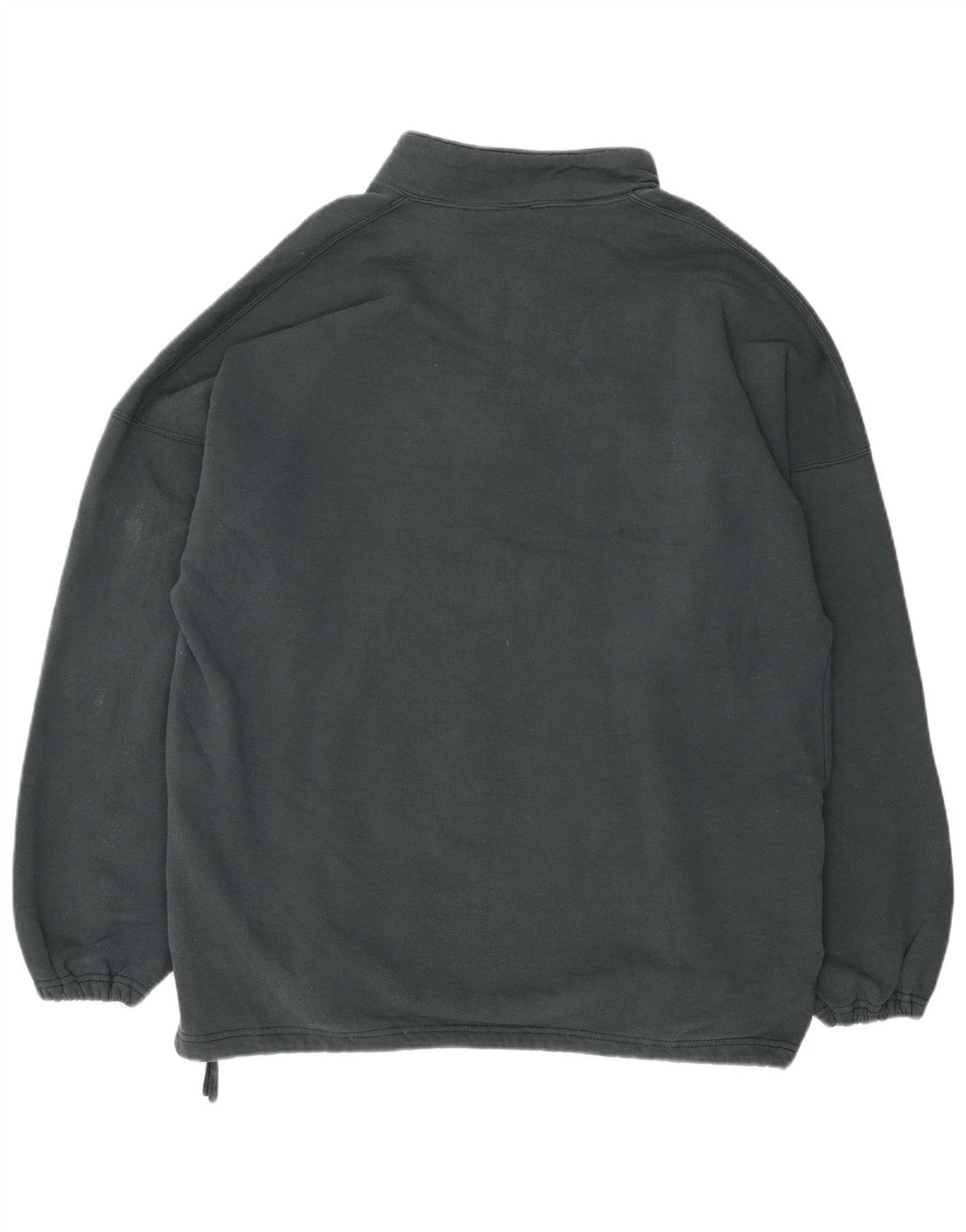 RUSSELL ATHLETIC Herren-Sweatshirt mit Reißverschluss am Hals, 2XL, blaue Baumwolle