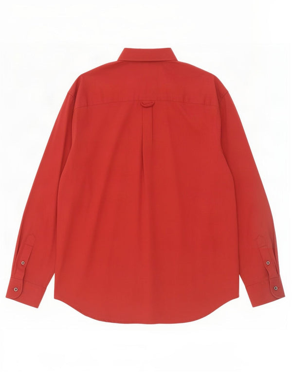 Carrera Mens Shirt Medium Red Cotton