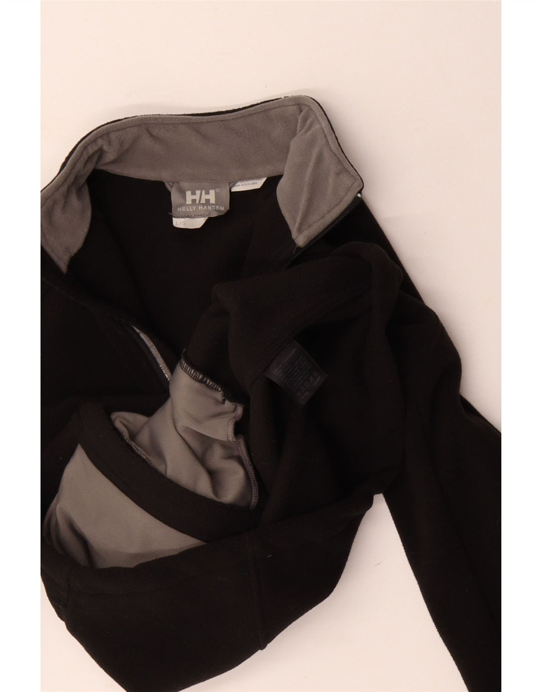 Helly Hansen Damen Fleecejacke UK 16 Large Schwarz Polyester