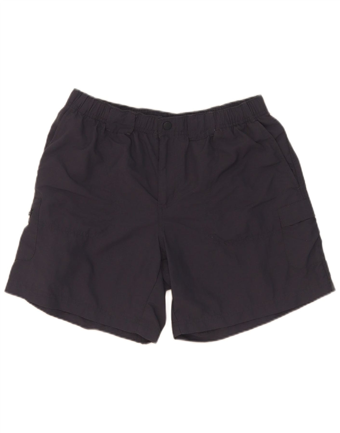 Columbia Herren Cargo-Shorts, Größe S, W29, graues Nylon