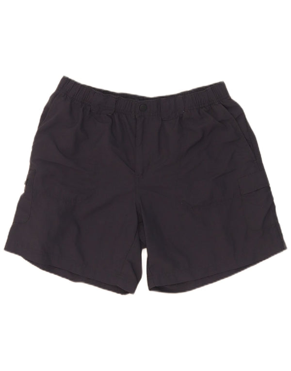 Columbia Herren Cargo-Shorts, Größe S, W29, graues Nylon