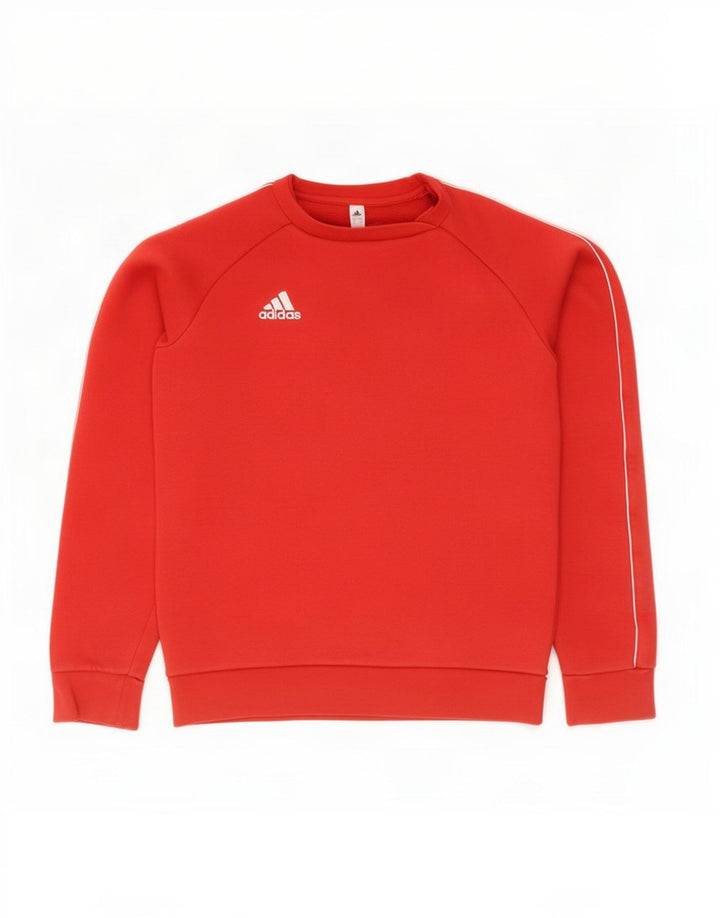 Adidas Herren Sweatshirt Pullover XS Rot Baumwolle