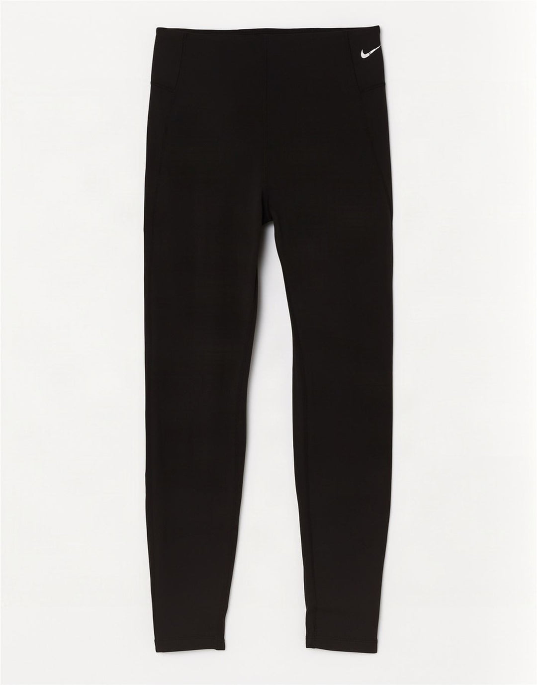 Nike Damen Dri Fit Crop Leggings UK 14 Medium Schwarz Polyester